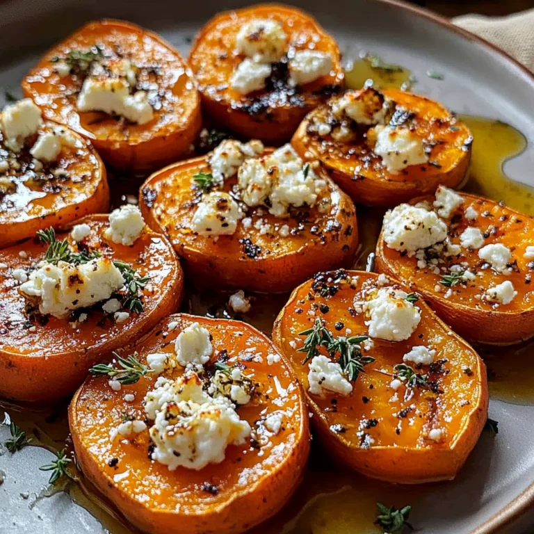 Honey Feta Sweet Potato Rounds: A Delicious & Easy Recipe