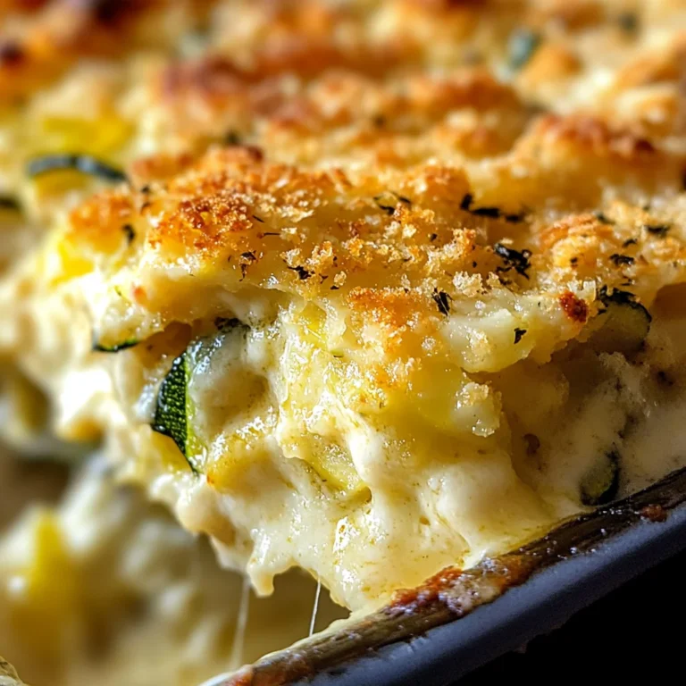 Quick Baked Zucchini Parmesan Casserole