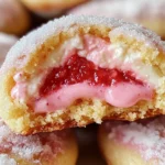 Soft Strawberry Cheesecake Cookies - Sweet & Creamy Bites