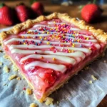 Strawberry Pop Tart Slab Pie Recipe