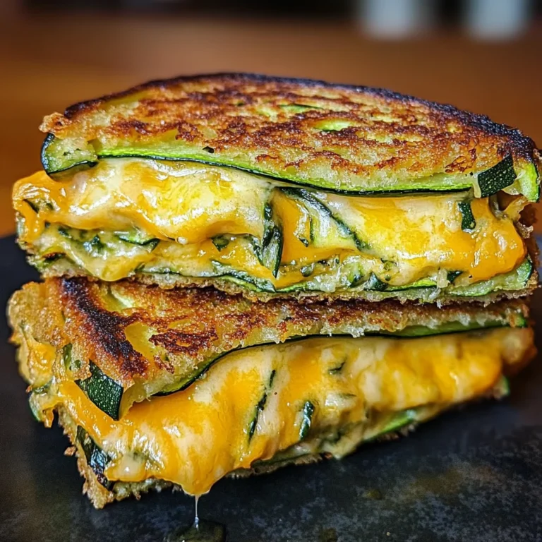 Zucchini Grilled Cheese